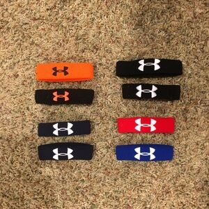 UNDER ARMOUR BUNDLE OF WRISTBANDS BANDS . NWOT